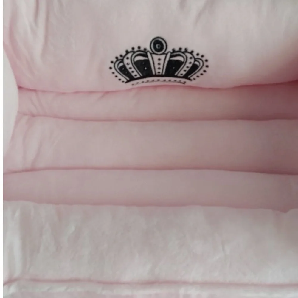 JUICY COUTURE PINK BLING VELOUR DOG/ CAT PET BED CUDDLER